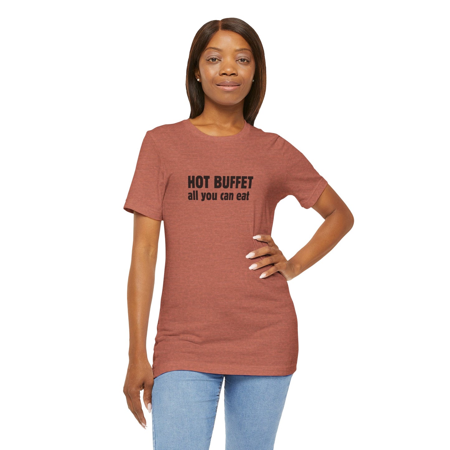 HOT BUFFET -Unisex Jersey Short Sleeve Tee