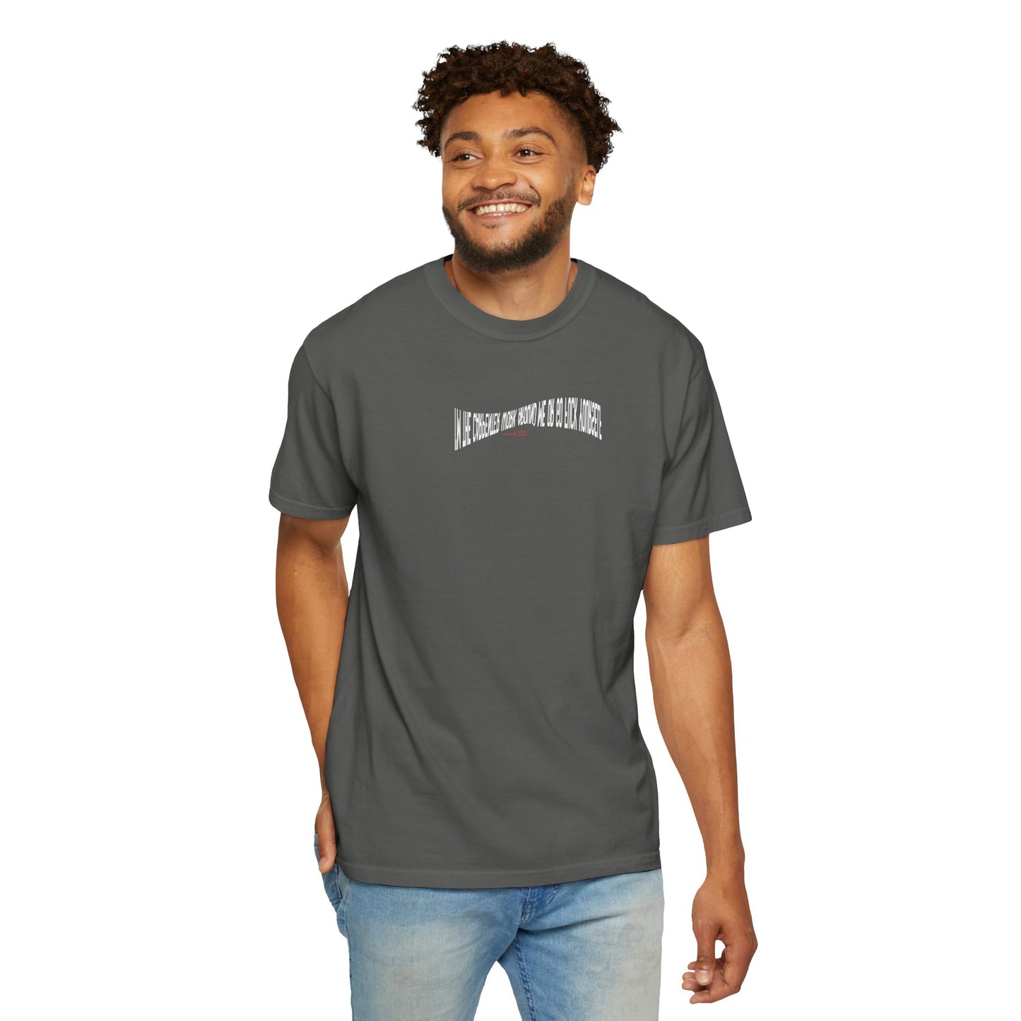 Carpenter Trades Joke T-Shirt — "I'm the Carpenter work around me (or go f yourself)"