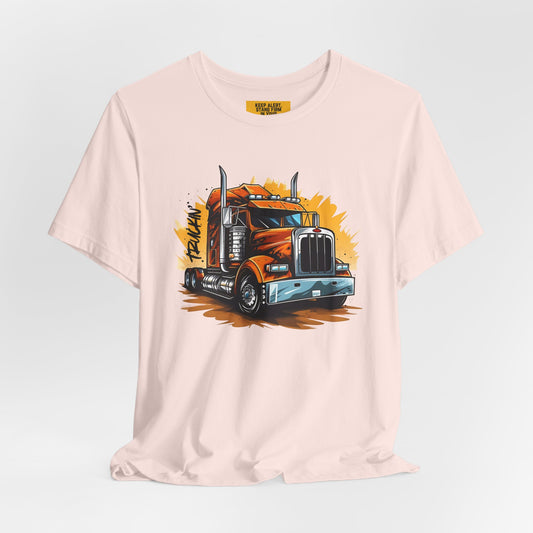 TRUCKIN' - Unisex Jersey Short Sleeve Tee