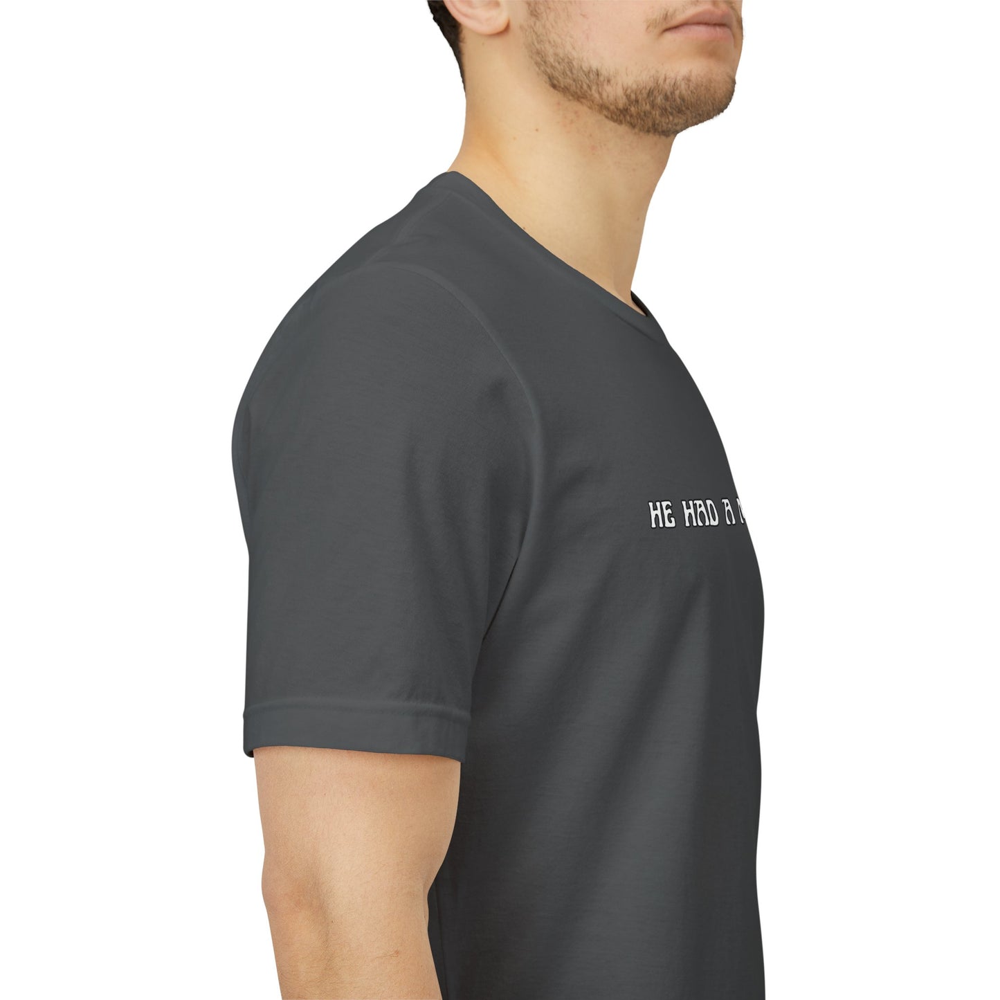 HE HAD A MONOCLE- Monopoly Debate/ Mandela Effect T‑Shirt