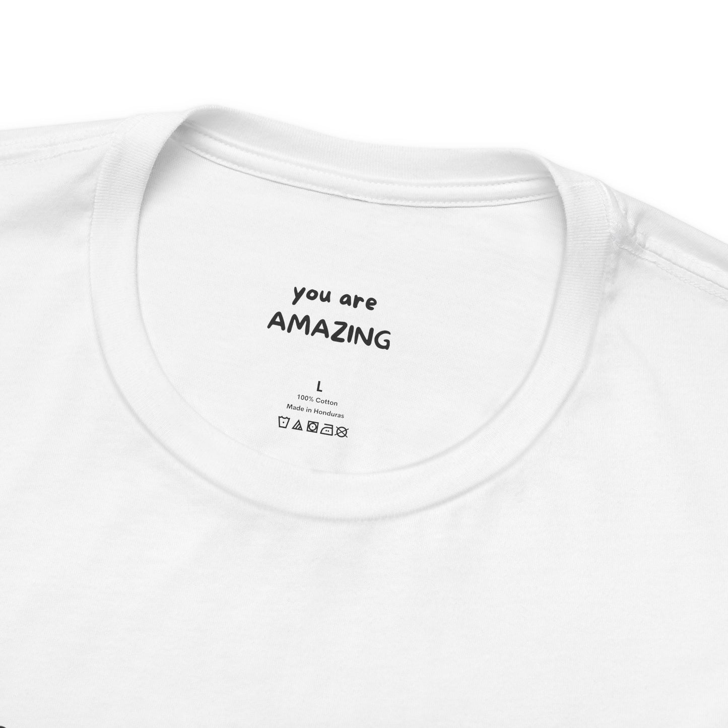 SNOWMOBILE JUNKIE  with 'You Are Amazing' Neck Label- T-shirt